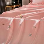 Silky Pink 8-Piece King Comforter Set