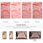 Silky Pink 8-Piece King Comforter Set