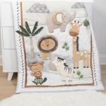Peanutshell Safari Crib Bedding Set for Nursery