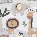 Peanutshell Safari Crib Bedding Set for Nursery