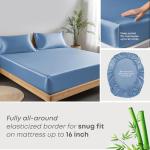 Bamboo Viscose Queen Sheet Set - Ultimate Comfort