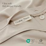 Luxe King Cotton Tencel Duvet Cover Set