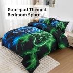 Gamer Twin Bedding Set with 3D Controller Design