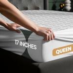 Queen Waterproof Bamboo Mattress Protector - Breathable Fitted