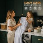 Queen Waterproof Bamboo Mattress Protector - Breathable Fitted