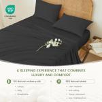 Luxury Mulberry Silk 4-Piece Bed Sheet Set