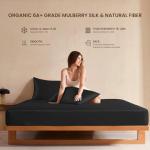 Luxury Mulberry Silk 4-Piece Bed Sheet Set