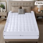 Utopia Bedding Twin Quilted Mattress Protector