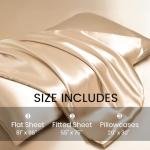 Luxury Gold Satin Full Sheet Set (4 Pcs)