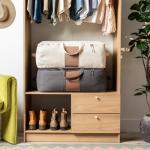 Large Canvas Storage Bags for Bedding and Clothes