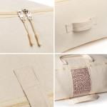 Large Canvas Storage Bags for Bedding and Clothes