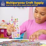 Purple Ladybug 1900+ Puffy Sticker Collection for Kids 4-8 - 80 Unique Reusable Sheets, Creative 3D Designs - Reward Stickers, Arts & Crafts Set, Travel Activities, Road Trip Essentials & Toys