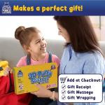 Purple Ladybug 1900+ Puffy Sticker Collection for Kids 4-8 - 80 Unique Reusable Sheets, Creative 3D Designs - Reward Stickers, Arts & Crafts Set, Travel Activities, Road Trip Essentials & Toys