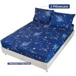 Galaxy Bedding Set for Kids & Teens - 3 Pcs