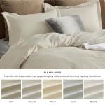 Bedsure California King Linen Duvet Cover Set