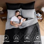 Queen Comforter Set - 7-Piece Soft Bedding
