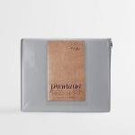 Ultra Soft Microfiber Bed Skirt - Light Gray