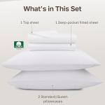 Luxury 1000 Thread Count Queen Cotton Sheet Set