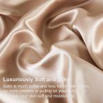 Taupe Silk-Like 8-Piece Queen Comforter Set