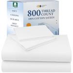 Buttery Soft White California King Bed Sheet Set