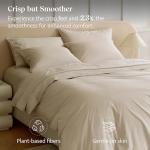 Crisp Cotton Tencel Duvet Cover Set - King