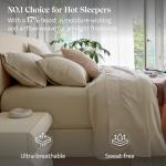 Crisp Cotton Tencel Duvet Cover Set - King