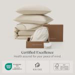 Crisp Cotton Tencel Duvet Cover Set - King