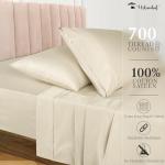 UrbanHut 700 Thread Count Queen Sheet Set - Ivory