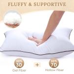 HUXMEYSON Set of 4 Luxury Bed Pillows