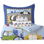 Boys' 5-Piece Trucks and Cars Bedding Set