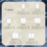 LuxClub 6 PC Queen Luxury Cooling Sheet Set