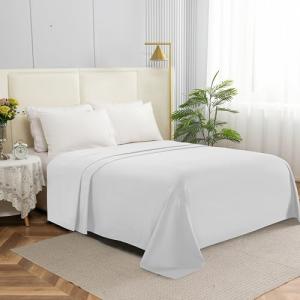Luxurious 1500 Thread Count King Flat Sheet