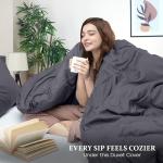 Queen Size Duvet Cover Set with Pillow Shams