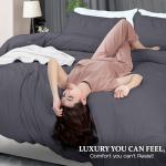 Queen Size Duvet Cover Set with Pillow Shams