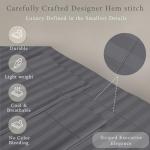 Luxury Dark Grey 500 TC Queen Sheet Set