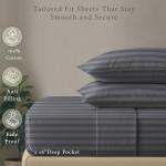 Luxury Dark Grey 500 TC Queen Sheet Set