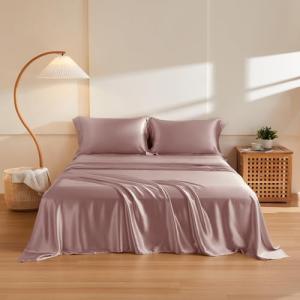 Luxury 100% Mulberry Silk Bed Sheet Set