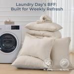 Reversible 7-Piece Queen Comforter Set in Grey