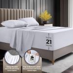 Luxury Microfiber 4-Piece Bed Sheet Set - Queen