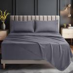 Luxury Microfiber Queen Bed Sheet Set with Pockets