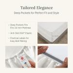 Luxury Egyptian Cotton Queen Bed Sheet Set