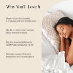 Leopard Satin Pillowcase with Zipper for Hair and Skin