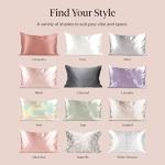 Leopard Satin Pillowcase with Zipper for Hair and Skin