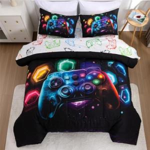 Game Console Comforter Set for Kids – Space Theme