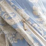 Boho Floral King Duvet Cover Set - 3 Pieces