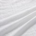 White Ruffle Duvet Cover Set for Queen Bed