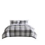 Eddie Bauer Queen Reversible Plaid Duvet Set