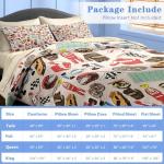 Race Car Comforter Set for Kids and Adults