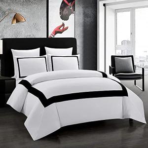 OSVINO King Size Microfiber Duvet Cover Set