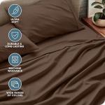 Luxury Ultra-Soft Microfiber King Bed Sheet Set